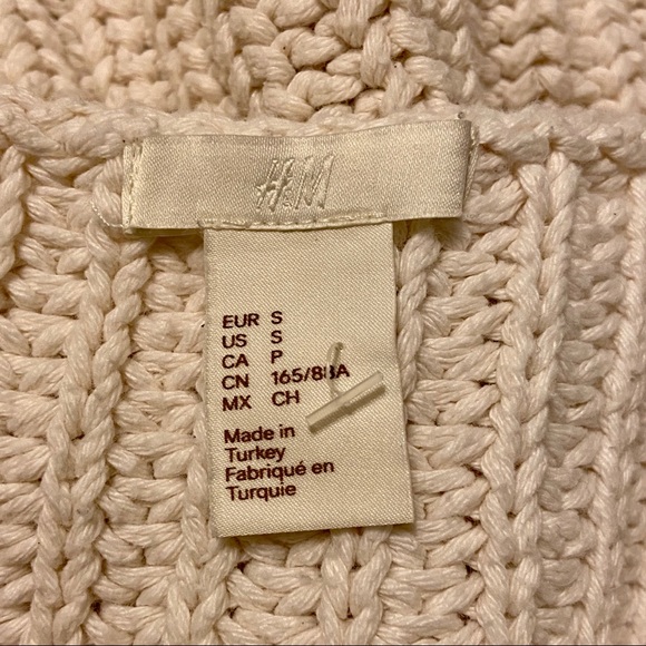 H&M Fringe Chunky sweater - Picture 7 of 8